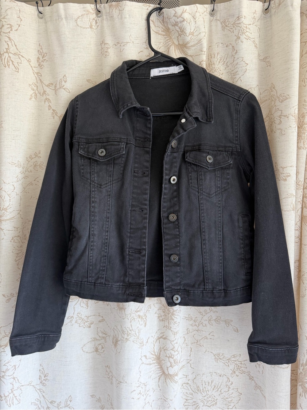 Justfab Black Denim Jacket